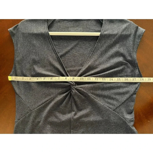 Patagonia Seabrook Bandha Knot Front Activewear Casual Dress in Blue Size Medium - Picture 6 of 10